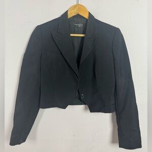 Made in Italy - cropped black jacket